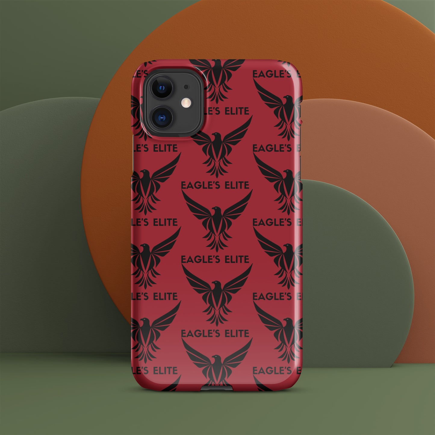 Classy Red Snap case for iPhone® - All Over Print Eagles Elite