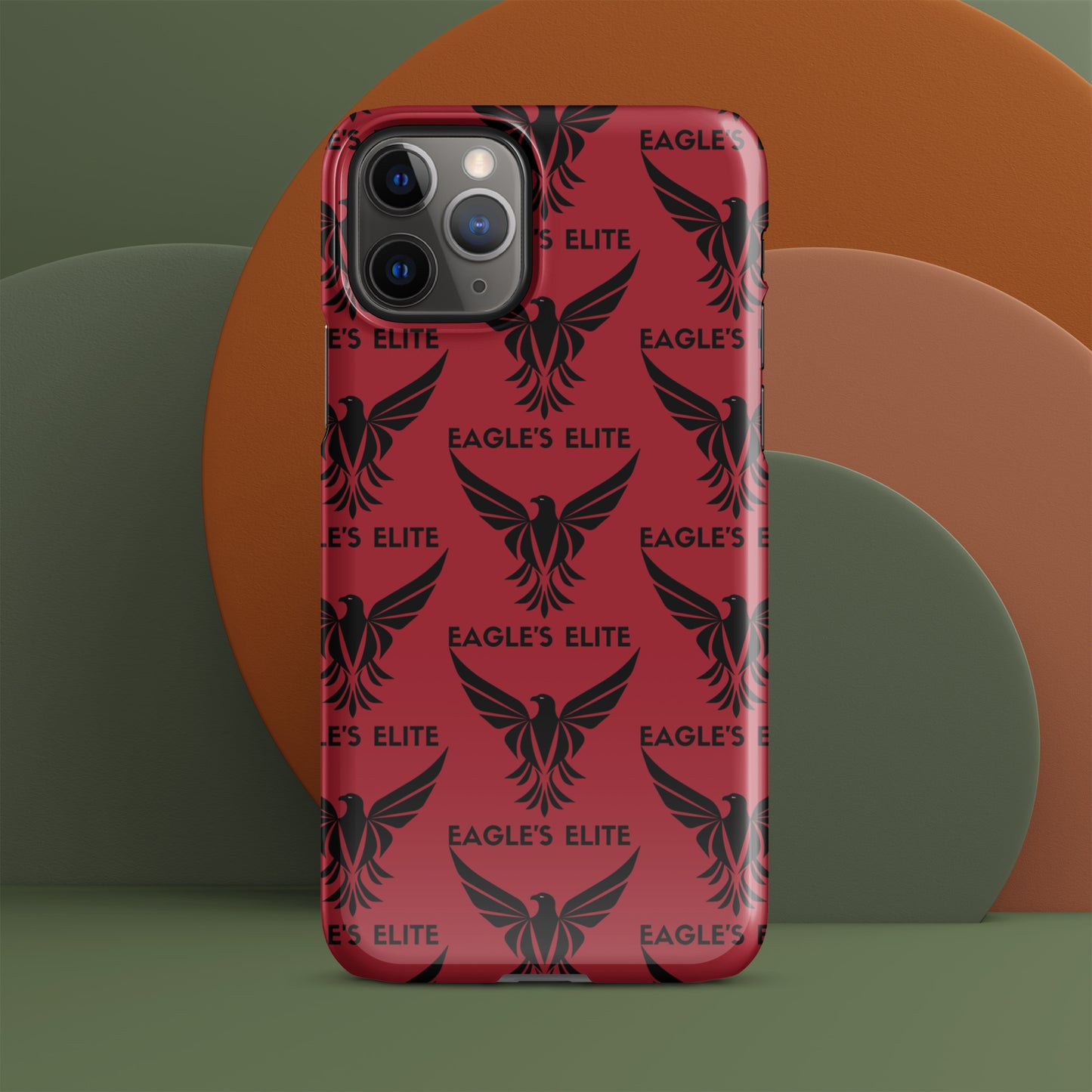Classy Red Snap case for iPhone® - All Over Print Eagles Elite