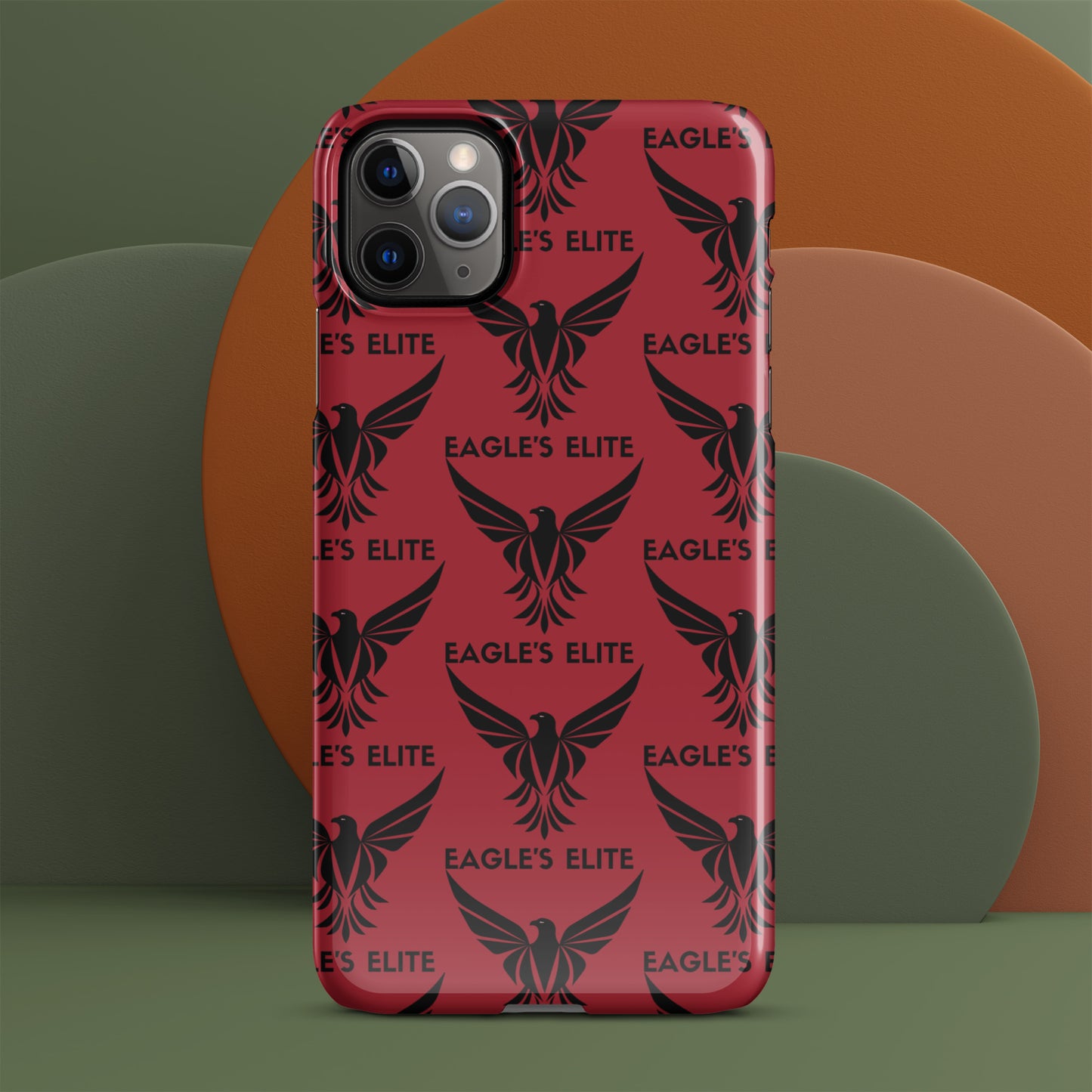 Classy Red Snap case for iPhone® - All Over Print Eagles Elite