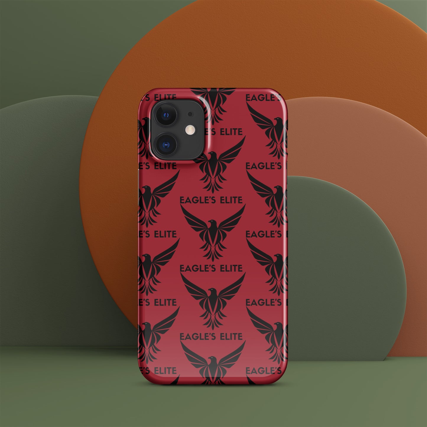 Classy Red Snap case for iPhone® - All Over Print Eagles Elite