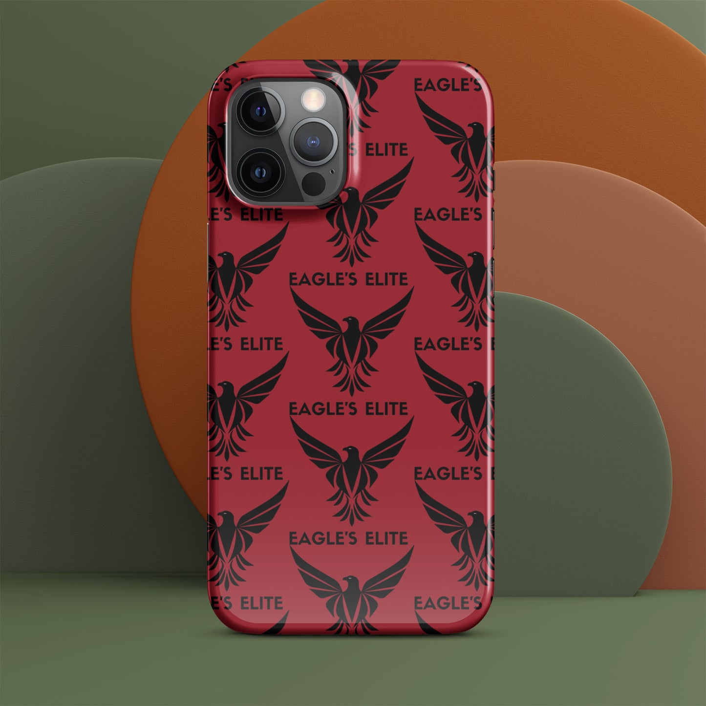 Classy Red Snap case for iPhone® - All Over Print Eagles Elite