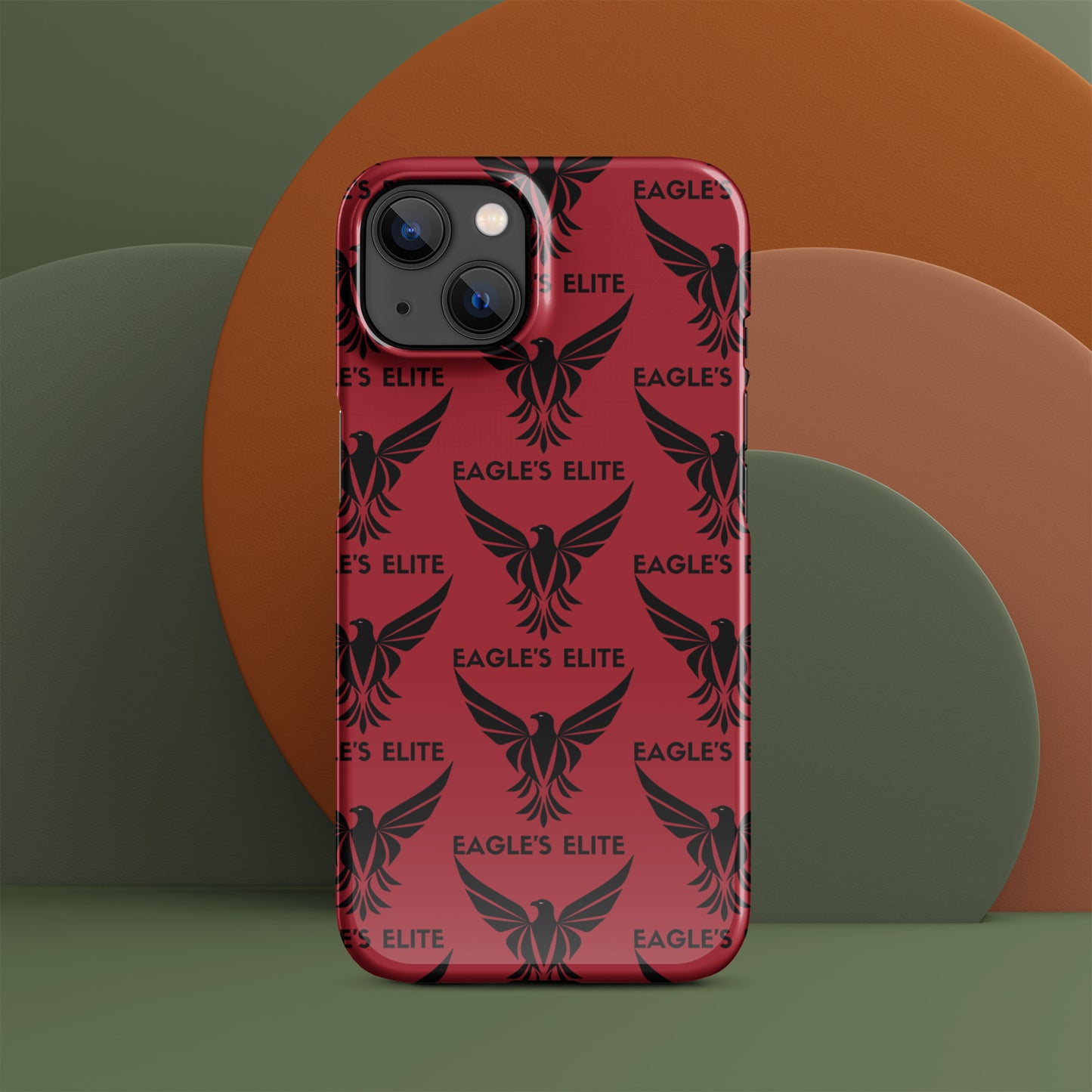 Classy Red Snap case for iPhone® - All Over Print Eagles Elite