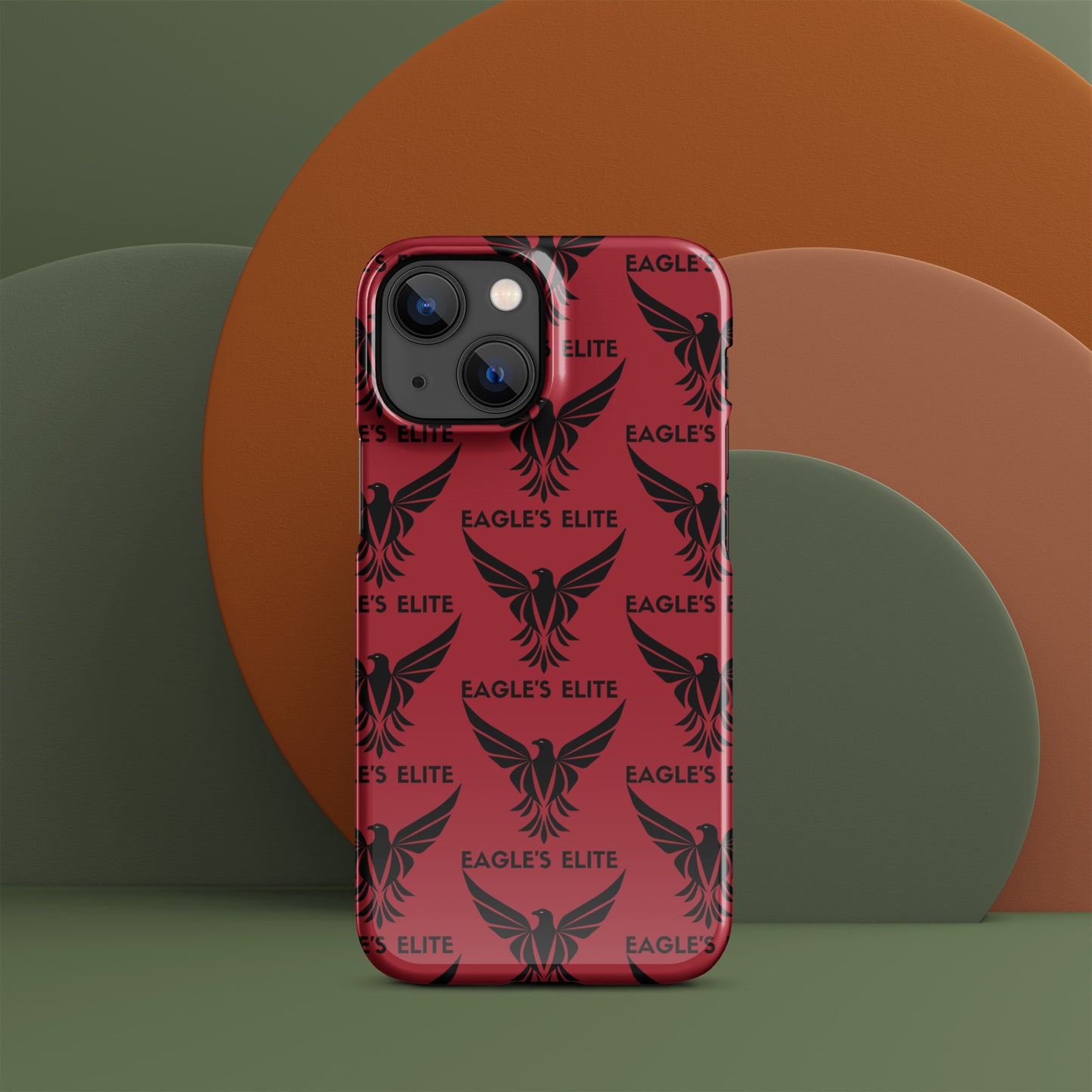 Classy Red Snap case for iPhone® - All Over Print Eagles Elite