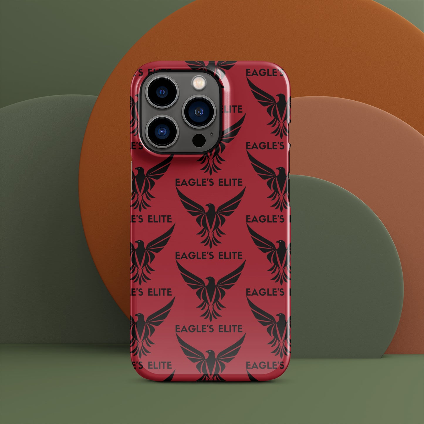 Classy Red Snap case for iPhone® - All Over Print Eagles Elite