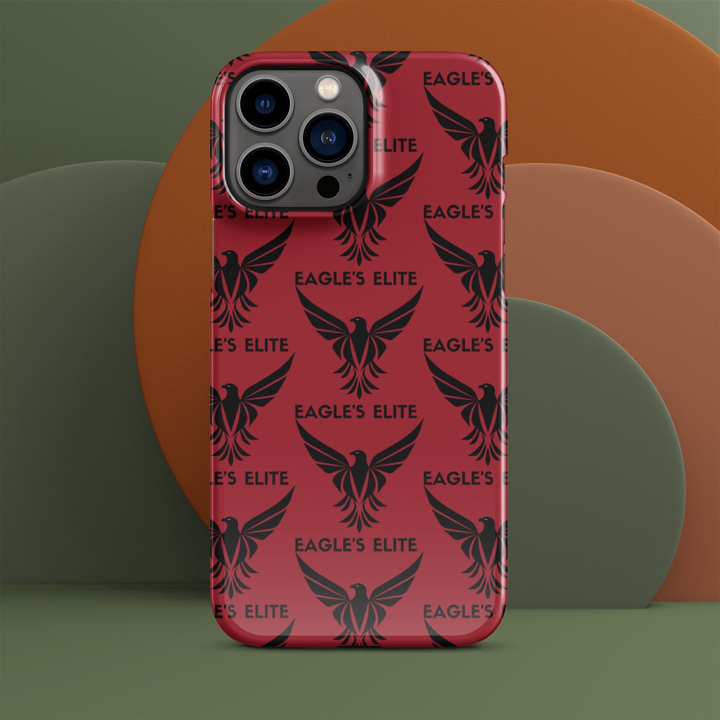 Classy Red Snap case for iPhone® - All Over Print Eagles Elite