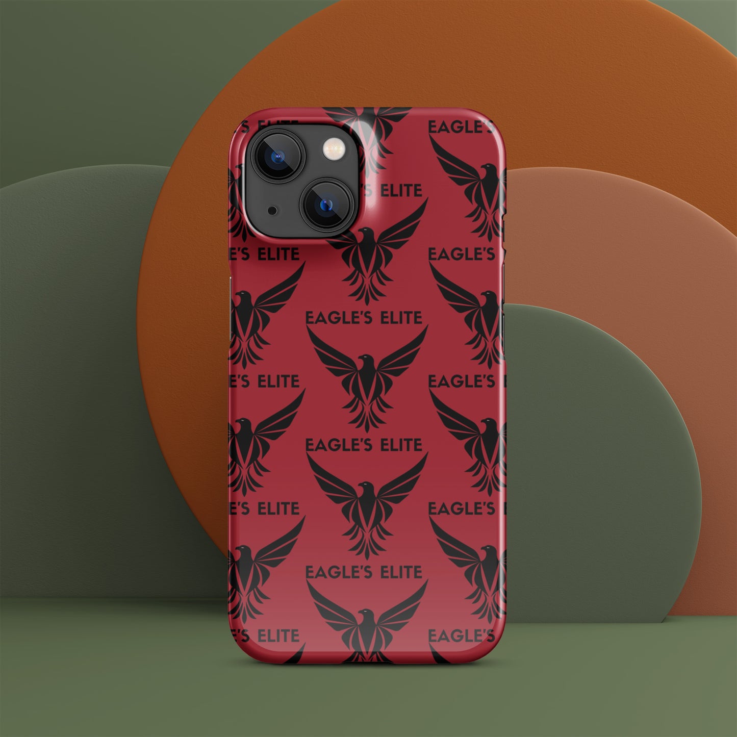 Classy Red Snap case for iPhone® - All Over Print Eagles Elite