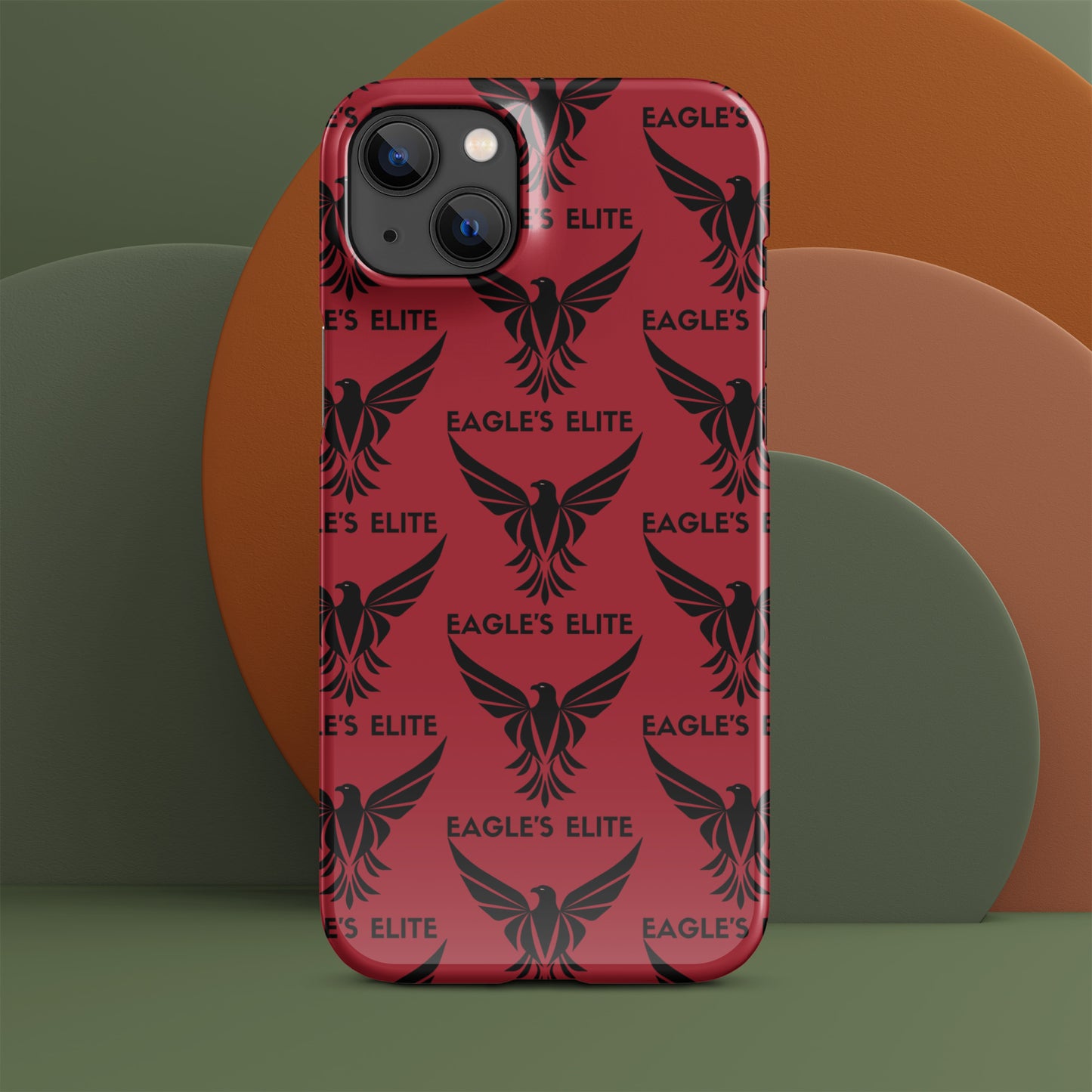 Classy Red Snap case for iPhone® - All Over Print Eagles Elite