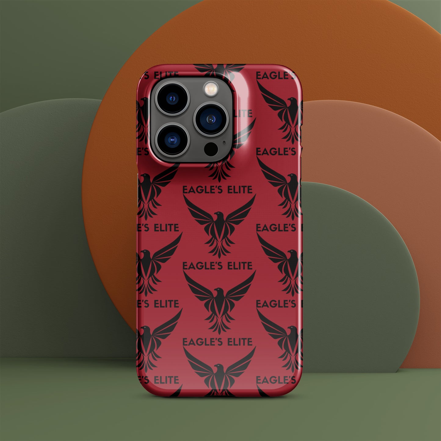 Classy Red Snap case for iPhone® - All Over Print Eagles Elite
