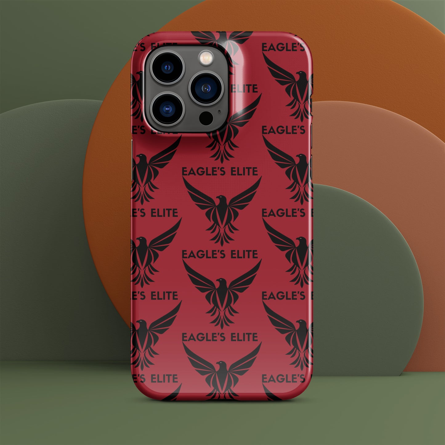 Classy Red Snap case for iPhone® - All Over Print Eagles Elite