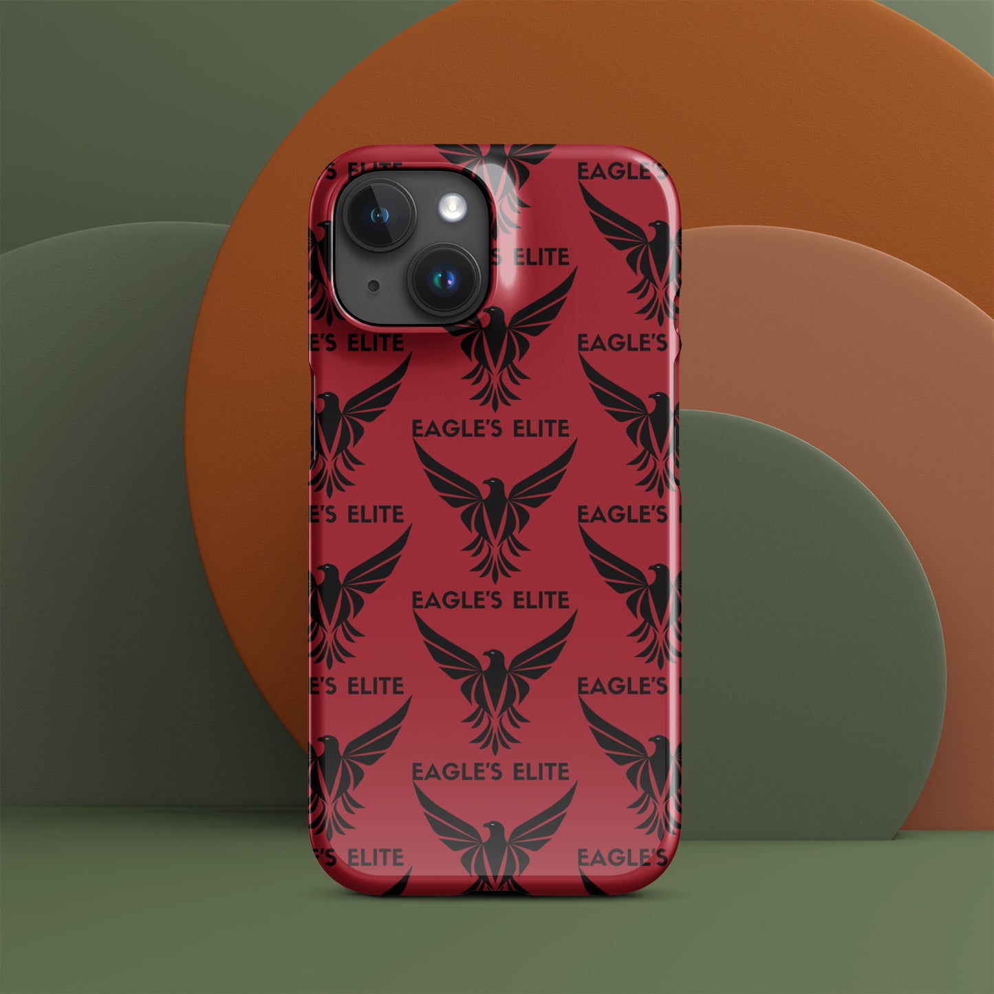 Classy Red Snap case for iPhone® - All Over Print Eagles Elite