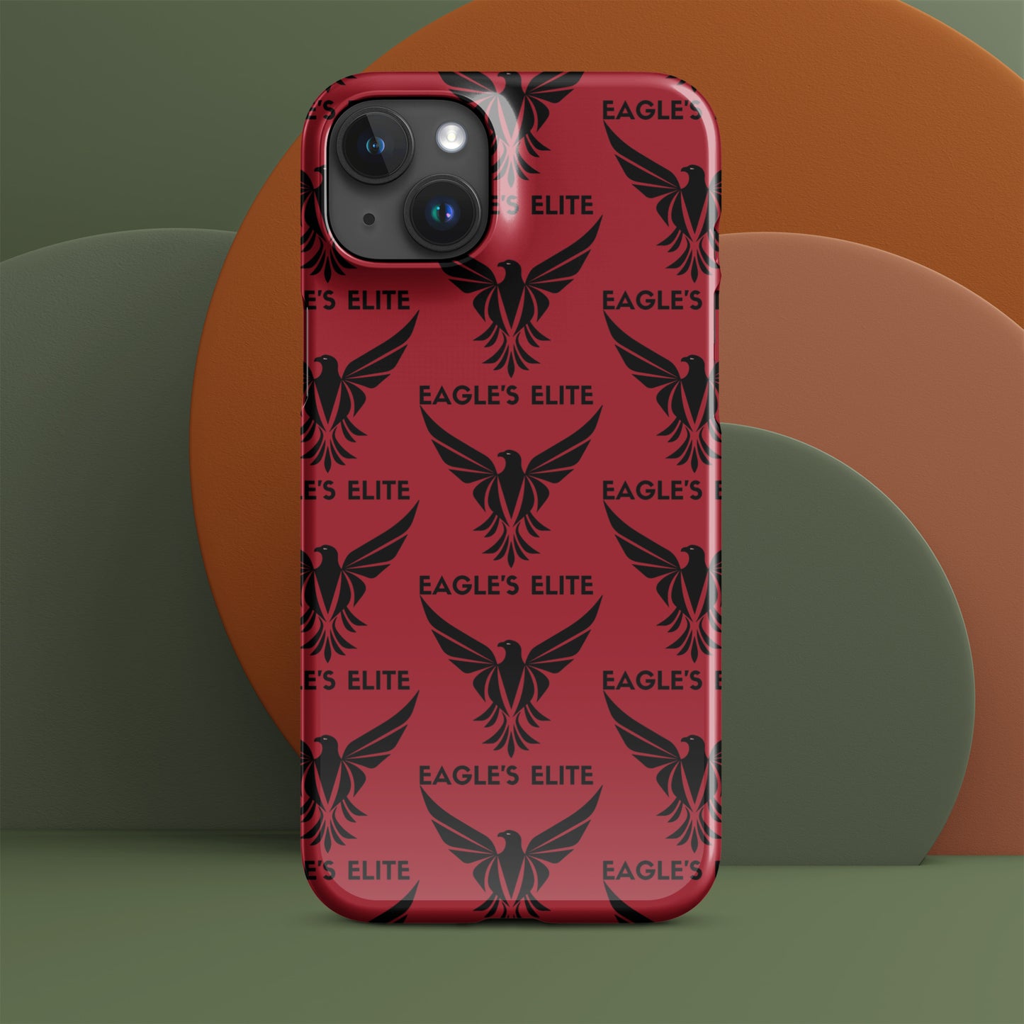 Classy Red Snap case for iPhone® - All Over Print Eagles Elite