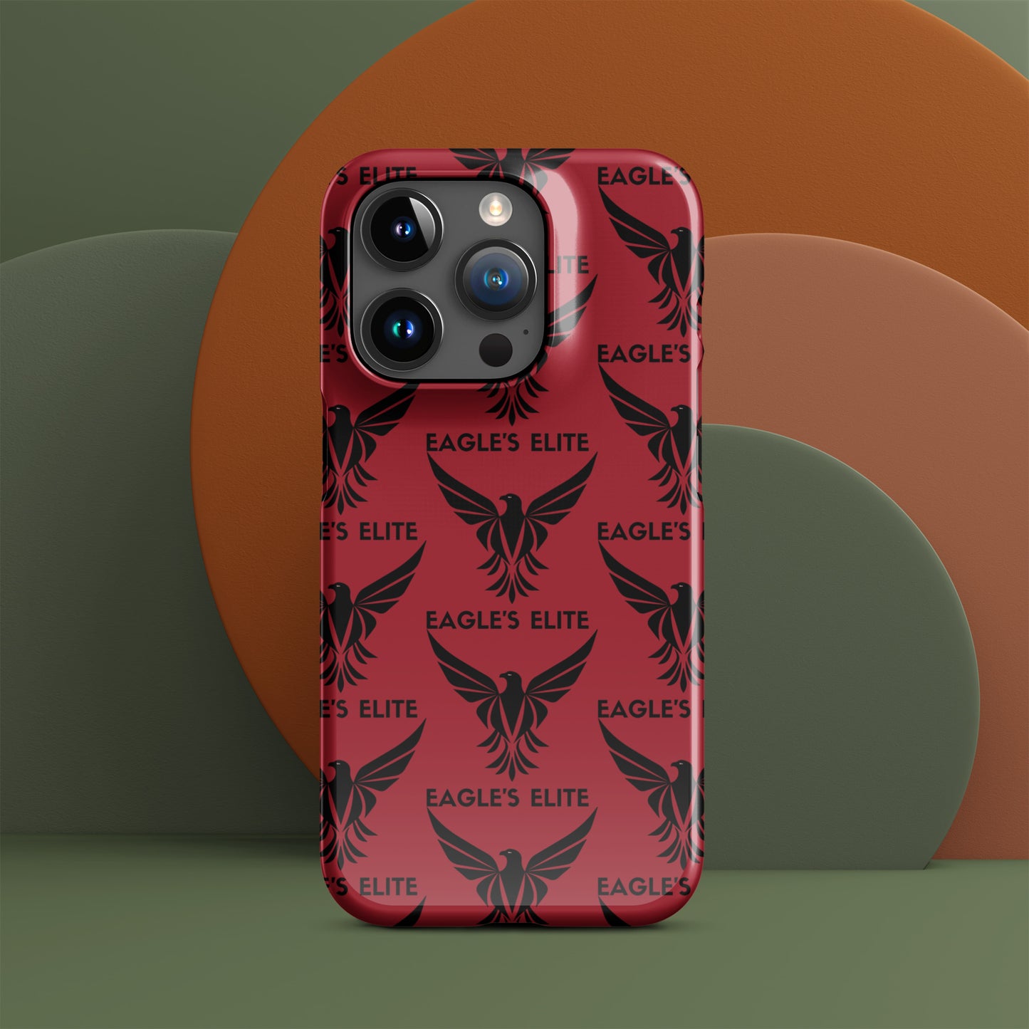 Classy Red Snap case for iPhone® - All Over Print Eagles Elite