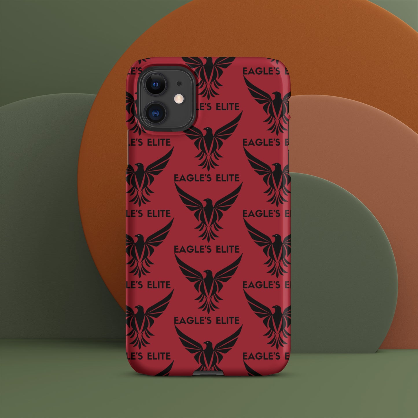 Classy Red Snap case for iPhone® - All Over Print Eagles Elite