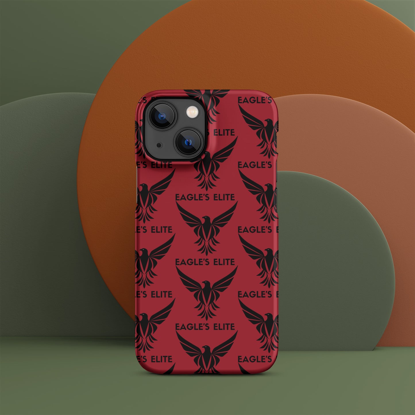 Classy Red Snap case for iPhone® - All Over Print Eagles Elite