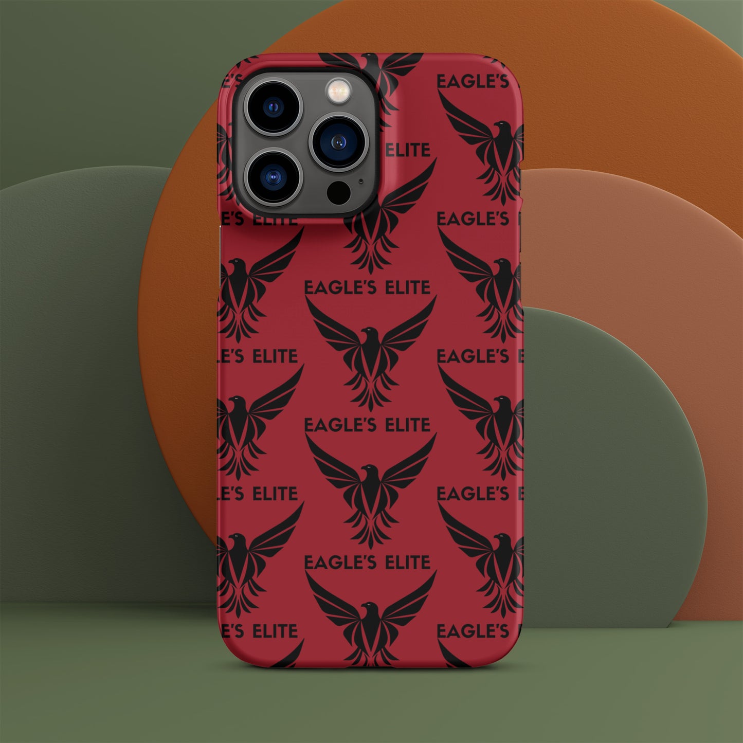 Classy Red Snap case for iPhone® - All Over Print Eagles Elite