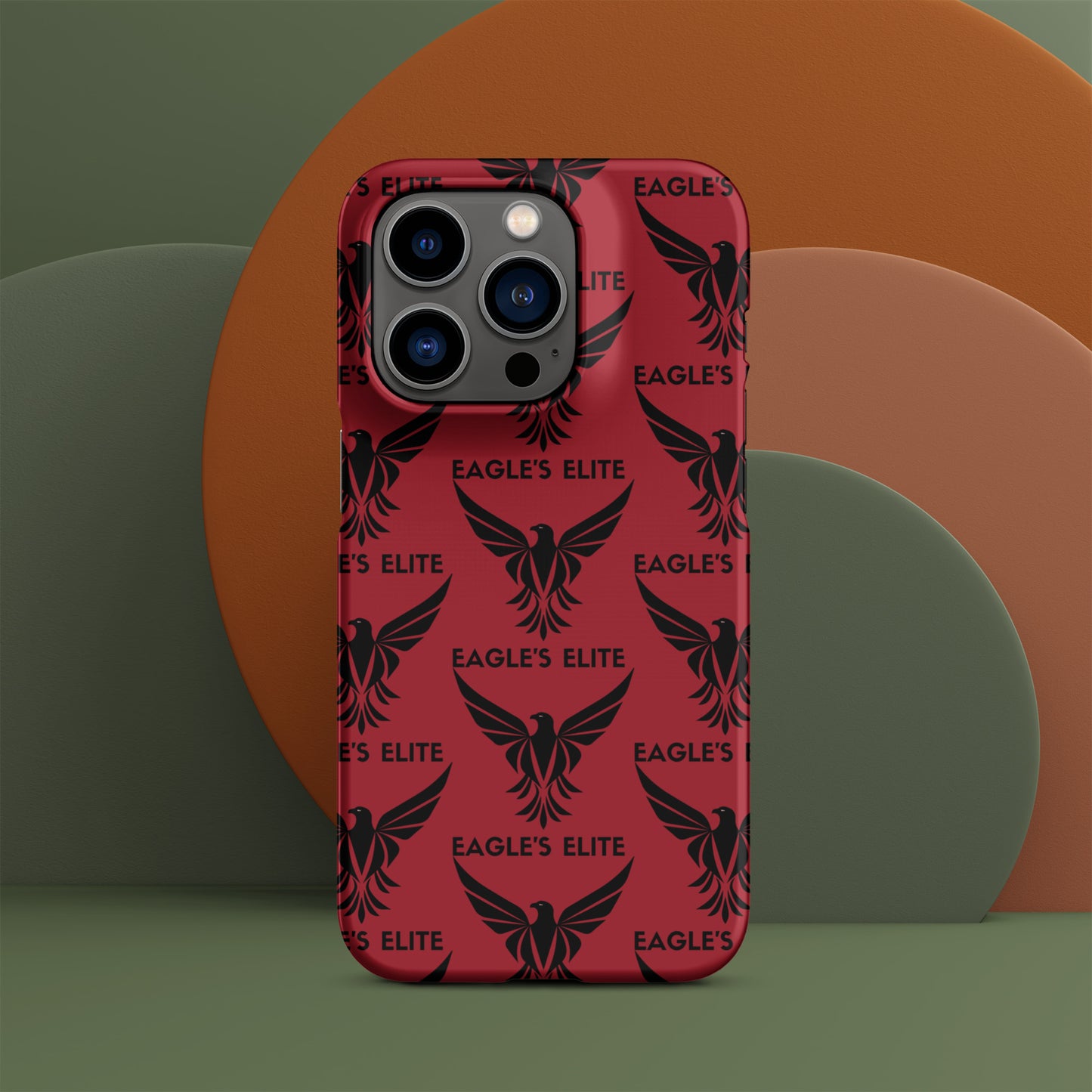 Classy Red Snap case for iPhone® - All Over Print Eagles Elite