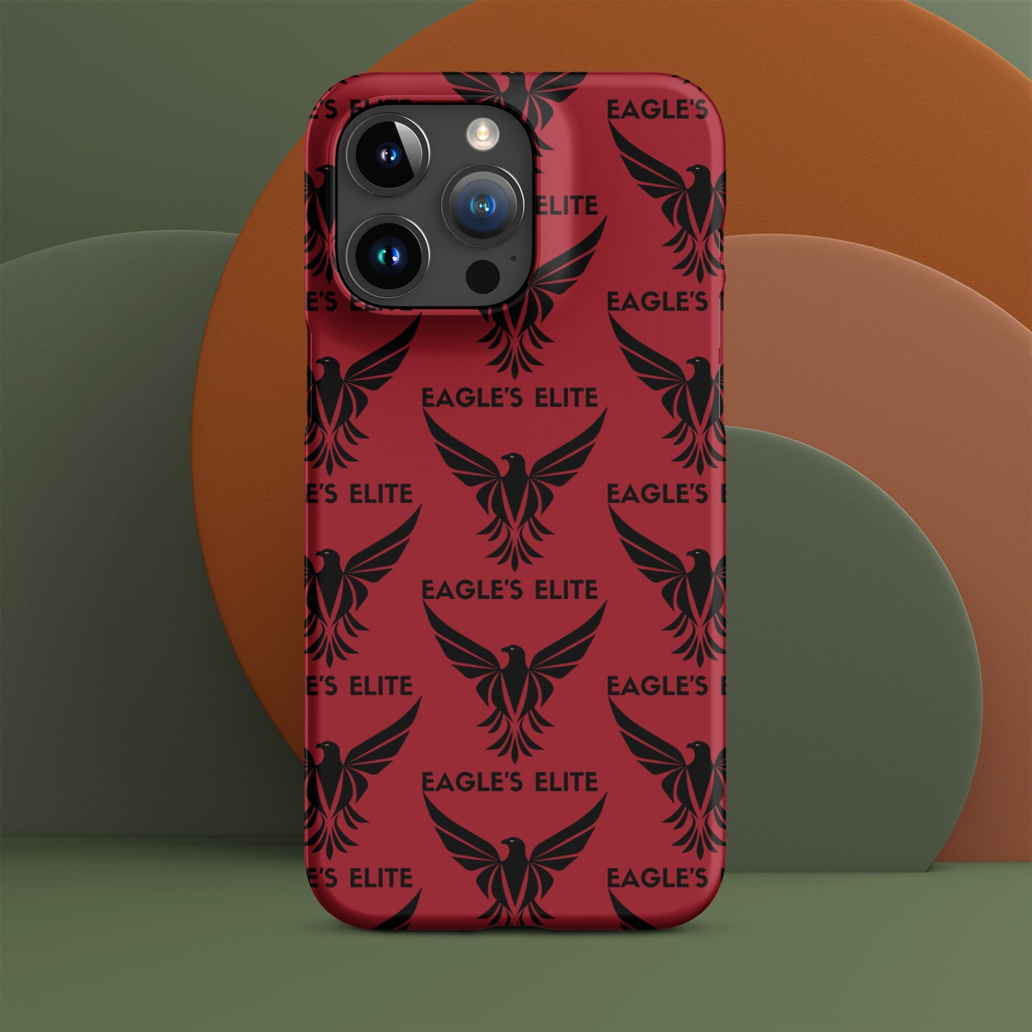 Classy Red Snap case for iPhone® - All Over Print Eagles Elite