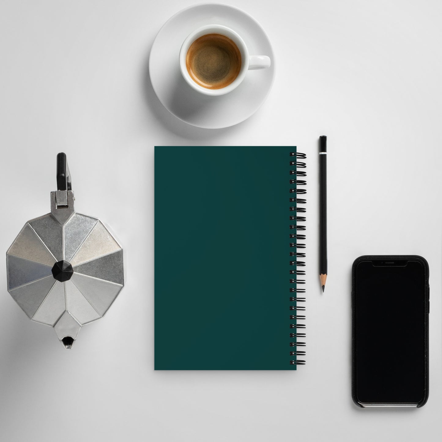 Prestige Green Spiral notebook - Eagle's Elite